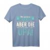 40 Geburtstag: Die allerwichtigsten sagen Opa! - Persönliches und lustiges Opa T-Shirt als Geschenk für den Großvater zu besonderen Anlässen