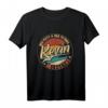 Kevin Der Mann der Mythos die Legende T-Shirt – Stylisches Vintage & Retro Motiv für Geburtstage, Weihnachten & Vatertag