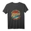 Kevin Der Mann der Mythos die Legende T-Shirt – Stylisches Vintage & Retro Motiv für Geburtstage, Weihnachten & Vatertag