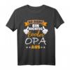 Herren So Sieht Ein Richtig Cooler Opa Aus - Lustiges Geschenk T-Shirt für Geburtstag, Weihnachten & Familienfotos