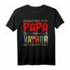 Herren Vathor Retro T-Shirt mit Papa & Opa - Perfektes Geschenk für Va-Thor, Vatertag, Geburtstag & Weihnachten