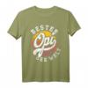 Bester Opi Der Welt Vintage Lustiges Spruch Großvater T-Shirt - Geschenkidee für Vatertag, Geburtstag & Papatag