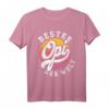 Bester Opi Der Welt Vintage Lustiges Spruch Großvater T-Shirt - Geschenkidee für Vatertag, Geburtstag & Papatag