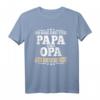 Ich Habe Zwei Titel Papa Und Opa Vater Großvater Vatertag T-Shirt - Lustiges Geschenk für Männer mit Humor