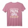 Ich Habe Zwei Titel Papa Und Opa Vater Großvater Vatertag T-Shirt - Lustiges Geschenk für Männer mit Humor