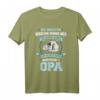 Opa Shirt Vatertag T-Shirt mit Spruch - Perfektes Geschenk für Großvater, Opa & den besten Papa