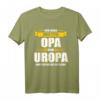 Ich habe zwei Titel Opa und Uropa und ich rocke sie beide T-Shirt - Perfektes Geschenk für stolze Großväter zu Weihnachten & Geburtstag