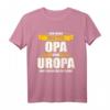 Ich habe zwei Titel Opa und Uropa und ich rocke sie beide T-Shirt - Perfektes Geschenk für stolze Großväter zu Weihnachten & Geburtstag