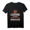 Rente & Ruhestand Oma Opa Rentner Rentnerin Geschenk T-Shirt - Lustiges Abschiedsgeschenk für Oma, Opa & Kollegen zum Geburtstag oder Weihnachten