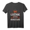 Rente & Ruhestand Oma Opa Rentner Rentnerin Geschenk T-Shirt - Lustiges Abschiedsgeschenk für Oma, Opa & Kollegen zum Geburtstag oder Weihnachten