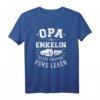 Opa und Enkelin beste Freund fürs Leben T-Shirt – Persönliches Vatertagsgeschenk für Großväter und Enkelkinder