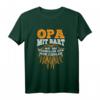 Herren Opa Mit Bart Ist Cooler Rentner Schnurrbart T-Shirt - Lustiges Geschenk für Opa und Bartträger
