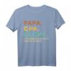 Papa Opa Uropa Retro Vatertag T-Shirt - Klassisches Vintage Shirt für den besten Papa aller Zeiten