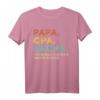 Papa Opa Uropa Retro Vatertag T-Shirt - Klassisches Vintage Shirt für den besten Papa aller Zeiten