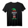 Zocker Elf Partnerlook Familien Outfit Weihnachten T-Shirt - Lustiges Weihnachtsgeschenk für Männer, Familien & Freunde