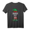 Zocker Elf Partnerlook Familien Outfit Weihnachten T-Shirt - Lustiges Weihnachtsgeschenk für Männer, Familien & Freunde