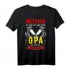 Lustiges Opa Metzger T-Shirt mit Spruch - Humorvolles Geschenk für den Metzger-Opa