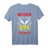 Lustiges Opa Metzger T-Shirt mit Spruch - Humorvolles Geschenk für den Metzger-Opa