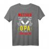 Lustiges Opa Metzger T-Shirt mit Spruch - Humorvolles Geschenk für den Metzger-Opa