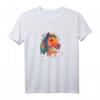 LEA - Schöner Mädchen Name mit Pferd und Blumen T-Shirt – Perfektes Geschenk für Pferdeliebende Mädchen, Geburtstag, Namenstag & Weihnachten