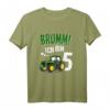 Kinder Geburtstagsshirt 5 Jahre Traktor - Cooles Geburtstagsgeschenk für Jungen und Mädchen, perfekt für die Feier oder den Kindergarten
