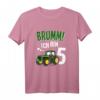 Kinder Geburtstagsshirt 5 Jahre Traktor - Cooles Geburtstagsgeschenk für Jungen und Mädchen, perfekt für die Feier oder den Kindergarten