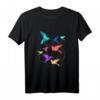 Lustiges Origami Vögel Falten Kirigami Papier Kranich Vogel T-Shirt – Perfektes Geschenk zu Weihnachten, Geburtstag und Feiertagen für Bastel- und Origami-Liebhaber