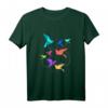Lustiges Origami Vögel Falten Kirigami Papier Kranich Vogel T-Shirt – Perfektes Geschenk zu Weihnachten, Geburtstag und Feiertagen für Bastel- und Origami-Liebhaber