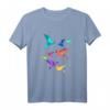 Lustiges Origami Vögel Falten Kirigami Papier Kranich Vogel T-Shirt – Perfektes Geschenk zu Weihnachten, Geburtstag und Feiertagen für Bastel- und Origami-Liebhaber