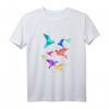Lustiges Origami Vögel Falten Kirigami Papier Kranich Vogel T-Shirt – Perfektes Geschenk zu Weihnachten, Geburtstag und Feiertagen für Bastel- und Origami-Liebhaber