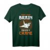 Trainiere dein Gehirn Erstelle einen Kranich - Origami Meister Papierkranich Design T-Shirt als Geschenk zum Geburtstag & Weihnachten