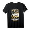 T-Shirt Ossi - Lustiges Ostdeutscher Witz Sachsen Spruch T-Shirt als Geschenk für Ostdeutschlandliebhaber, Sachsen & Humorbegeisterte
