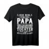 Herren Stolzer Papa einer fantastischen Tochter - Exklusives Vatertag T-Shirt als Geschenk für stolze Väter zum Geburtstag & Weihnachten