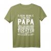 Herren Stolzer Papa einer fantastischen Tochter - Exklusives Vatertag T-Shirt als Geschenk für stolze Väter zum Geburtstag & Weihnachten