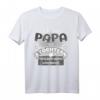 Papa von 3 Töchtern T-Shirt - Lustiger Vater Tochter Spruch, Cooles Design für Vatertag & Geburtstag