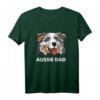 Herren Blue Merle Dad Australischer Schäferhund Papa T-Shirt – Lustiges Aussie Hundegeschenk für Blue Merle & Red Merle Besitzer
