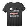 Mutter und Sohn Partnerlook T-Shirt - Lustiges Weihnachtsgeschenk für Familie, klassisch geschnitten, doppelt genähter Saum