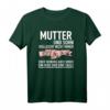 Mutter und Sohn Partnerlook T-Shirt - Lustiges Weihnachtsgeschenk für Familie, klassisch geschnitten, doppelt genähter Saum