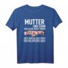 Mutter und Sohn Partnerlook T-Shirt - Lustiges Weihnachtsgeschenk für Familie, klassisch geschnitten, doppelt genähter Saum
