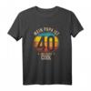 Mein Papa ist 40 und richtig cool - Lustiges Geburtstags T-Shirt für Männer zum HapDog, perfekt für die Party
