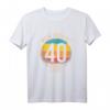 Mein Papa ist 40 und richtig cool - Lustiges Geburtstags T-Shirt für Männer zum HapDog, perfekt für die Party