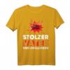 Schwangerschaft verkünden Zwillinge - Humorvolles Vater T-Shirt mit Spruch für zukünftige Väter, perfekt als Geschenk