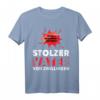 Schwangerschaft verkünden Zwillinge - Humorvolles Vater T-Shirt mit Spruch für zukünftige Väter, perfekt als Geschenk