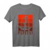 Herren Papitän Papa Kapitän Retro Anker Vatertag T-Shirt – Lustiges maritimes Geschenk für Segler und Meerliebhaber