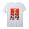 Herren Papitän Papa Kapitän Retro Anker Vatertag T-Shirt – Lustiges maritimes Geschenk für Segler und Meerliebhaber