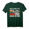 Bester Shih Tzu Papa aller Zeiten Hund Papa Fauststoß T-Shirt – Perfektes Vatertags- und Hundeliebhaber-Geschenk