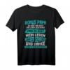 HapDog für Väter & Bonus-Papas T-Shirt mit Spruch – Perfektes Geschenk für Papa, Stiefvater, Vatertag & Weihnachten