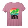 Papasaurus Papa Saurus T-Rex Dinosaurier Family Matching T-Shirt – Humorvolles Vatertagsgeschenk für Dinosaurier-Fans
