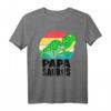 Papasaurus Papa Saurus T-Rex Dinosaurier Family Matching T-Shirt – Humorvolles Vatertagsgeschenk für Dinosaurier-Fans