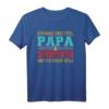 Zwei Titel Papa und Stiefpapa Rocke sie beide Vintage T-Shirt – Originelles Vatertagsgeschenk für Stiefväter & Bonusväter